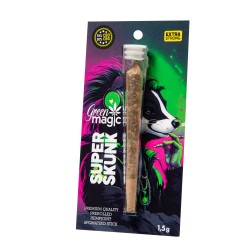 GREEN MAGIC ΠΡΟΙΟΝ ΚΑΝΑΒΗΣ ΕΤΟΙΜΟ ΤΣΙΓΑΡΟ 1,5G SUPER SKUNK (70% CBD/30%CBG) GREEN MAGIC ΠΡΟΙΟΝ ΚΑΝΑΒΗΣ ΕΤΟΙΜΟ ΤΣΙΓΑΡΟ 1,5G SUPER SKUNK (70% CBD/30%CBG)