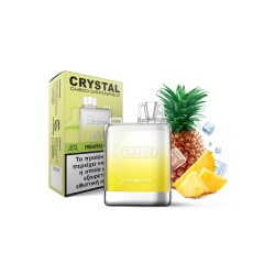 CRYSTAL ΗΛΕΚΤΡΟΝΙΚΟ ΤΣΙΓΑΡΟ 2ML (600 PUFFS) Nicotine 20mg/ml PINEAPPLE ICE CRYSTAL ΗΛΕΚΤΡΟΝΙΚΟ ΤΣΙΓΑΡΟ 2ML (600 PUFFS) Nicotine 20mg/ml PINEAPPLE ICE