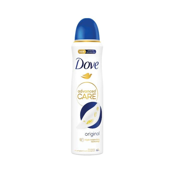 DOVE BODY SPRAY 150ml ADVANCE CARE ORIGINAL