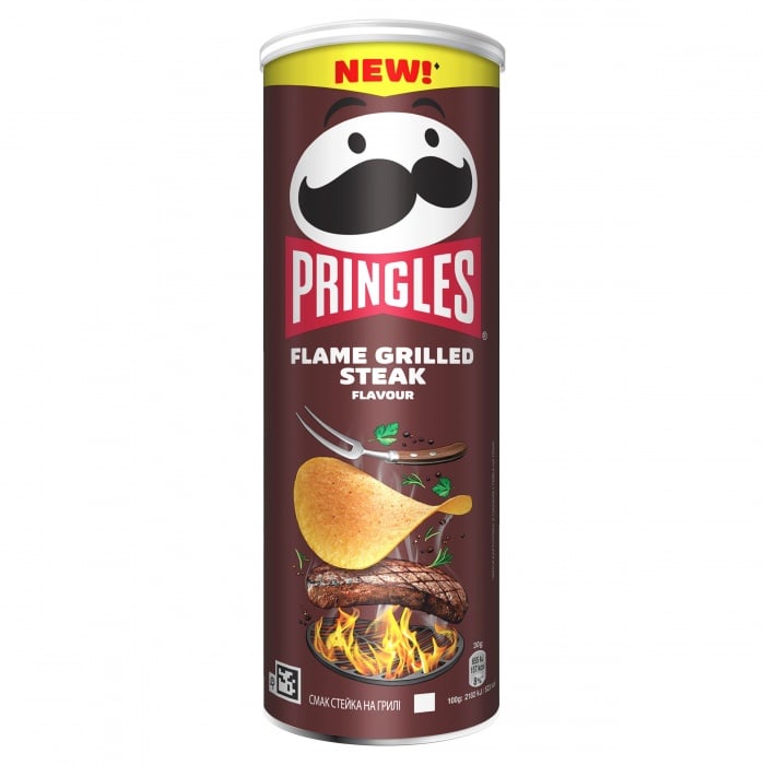 PRINGLES  165gr FLAME GRILLED STEAK