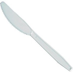 TNS ΠΛΑΣΤΙΚΑ ΜΑΧΑΙΡΙΑ ΜΕΓΑΛΑ ΛΕΥΚΑ 8τεμ