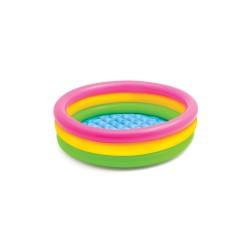 BESTWAY ΦΟΥΣΚΩΤΗ ΠΙΣΙΝΑ 1,02X25CM ΠΟΛΥΧΡΩΜΗ (2+ΧΡΟΝΩΝ)