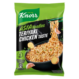 KNORR ASIA NOODLES 75GR CHICKEN TERIYAKI (ΓΡΗΓΟΡΟ ΓΕΥΜΑ)