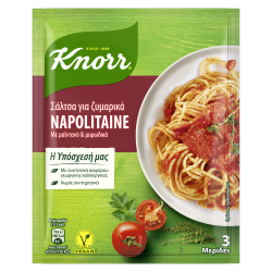 KNORR ΕΤΟΙΜΗ ΣΑΛΤΣΑ ΣΕ ΦΑΚΕΛΟ 49GR NAPOLITAINE