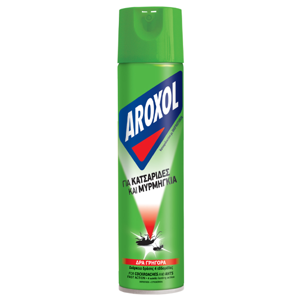 AROXOL SPRAY ΓΙΑ ΚΑΤΣΑΡΙΔΕΣ ΚΑΙ ΜΥΡΜΗΓΚΙΑ 300ML