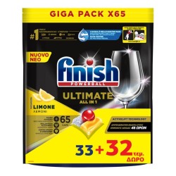 FINISH ΤΑΜΠΛΕΤΕΣ 65 GIGA PACK ALL IN 1 ULTIMATE ΛΕΜΟΝΙ (33+32) FINISH ΤΑΜΠΛΕΤΕΣ 65 GIGA PACK ALL IN 1 ULTIMATE ΛΕΜΟΝΙ (33+32)