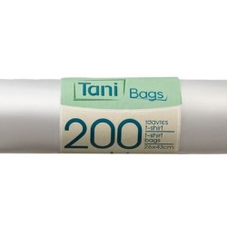 TANI T-SHIRT ΣΑΚΟΥΛΕΣ ΦΑΝΕΛΑΚΙ ΣΕ ΡΟΛΟ 200ΤΜΧ (43x26x17cm) TANI T-SHIRT ΣΑΚΟΥΛΕΣ ΦΑΝΕΛΑΚΙ ΣΕ ΡΟΛΟ 200ΤΜΧ (43x26x17cm)