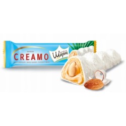CREAMO WAFER ΓΚΟΦΡΕΤΑΚΙ ΜΕ ΓΕΜΙΣΗ ΑΜΥΓΔΑΛΟ ΚΑΙ ΕΠΙΚΑΛΥΨΗ ΚΑΡΥΔΑ 29GR (ΤΥΠΟΥ