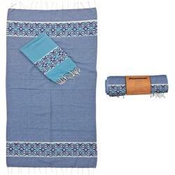 EPAM ΠΕΤΣΕΤΑ ΘΑΛΑΣΣΗΣ HAMAM 180Χ90CM ΜΕ ΑΡΧΑΙΟΕΛΛΗΝΙΚΟ ΣΧΕΔΙΟ