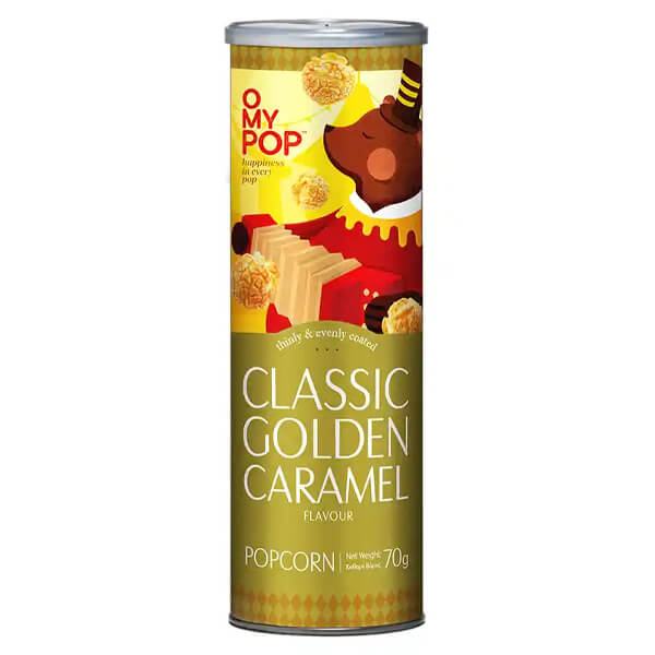 OMYPOP ΠΟΠ ΚΟΡΝ CLASSIC GOLDEN CARAMEL 70gr