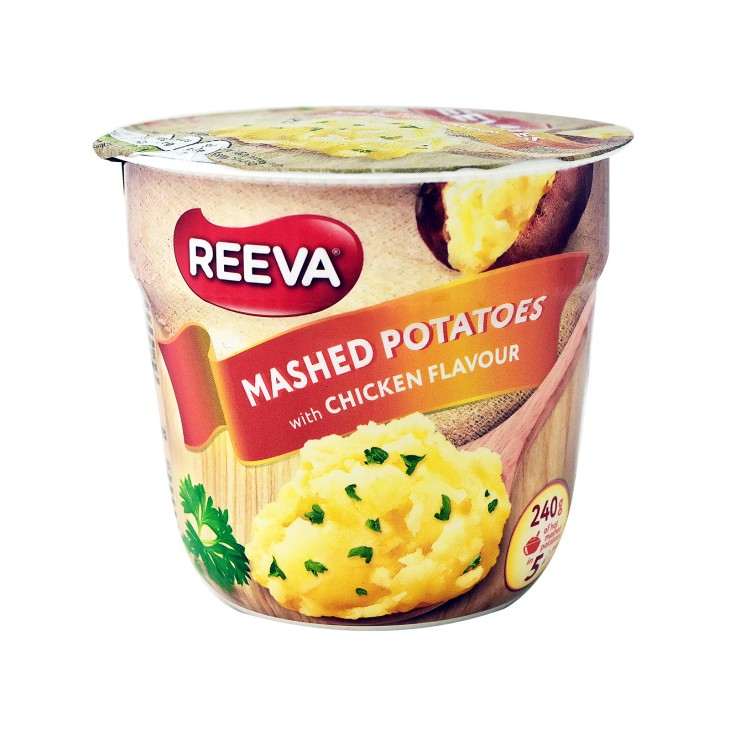 REEVA MASHED POTATOES WITH CHICKEN FLAVOUR 40gr