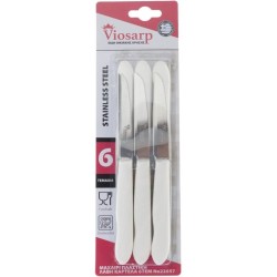 VIOSARP ΜΑΧΑΙΡΙ ΠΛΑΣΤΙΚΗ ΛΑΒΗ ΚΑΡΤΕΛΑ 6ΤΕΜ