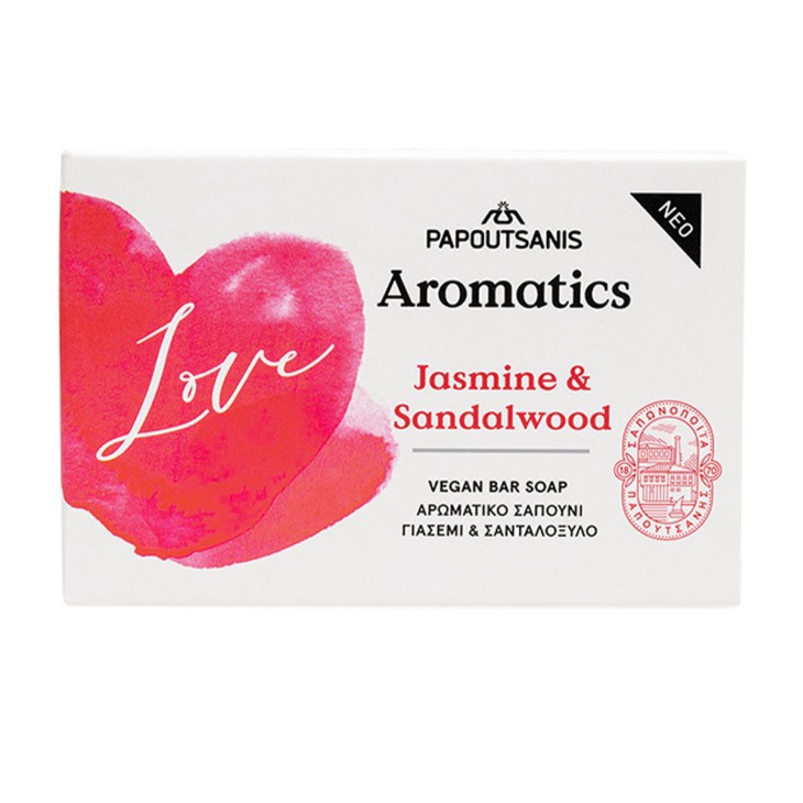 ΠΑΠΟΥΤΣΑΝΗΣ 100GR ΜΠΑΡΑ ΣΑΠΟΥΝΙΟΥ JASMINE & SANDALWOOD
