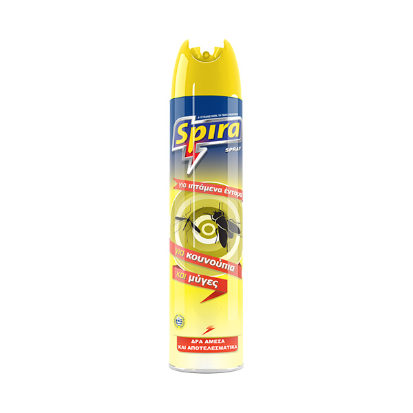 SPIRA SPRAY ΓΙΑ ΜΥΓΕΣ ΚΑΙ ΚΟΥΝΟΥΠΙΑ 300ML