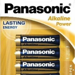 PANASONIC ΑΛΚΑΛΙΚΗ ΜΠΑΤΑΡΙΑ AA 1.5V ΤΕΜ. 4 PANASONIC ΑΛΚΑΛΙΚΗ ΜΠΑΤΑΡΙΑ AA 1.5V ΤΕΜ. 4