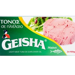 GEISHA ΤΟΝΟΣ ΣΕ ΦΥΤΙΚΟ ΛΑΔΙ 2x160gr