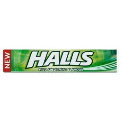 HALLS (GR) ΜΑΣΟΥΡΙ MILD SPEARMINT SUGAR FREE(20*32gr) HALLS (GR) ΜΑΣΟΥΡΙ MILD SPEARMINT SUGAR FREE(20*32gr)