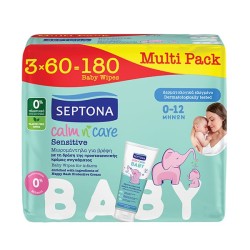 SEPTONA ΜΩΡΟΜΑΝΤΗΛΑ CALM&CARE SENSITIVE 3Χ60TEM