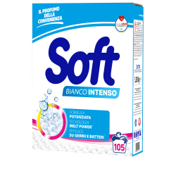 SOFT ΣΚΟΝΗ ΠΛΥΝΤΗΡΙΟΥ 105μεζ . BIANCO INTENSO ΜΠΛΕ