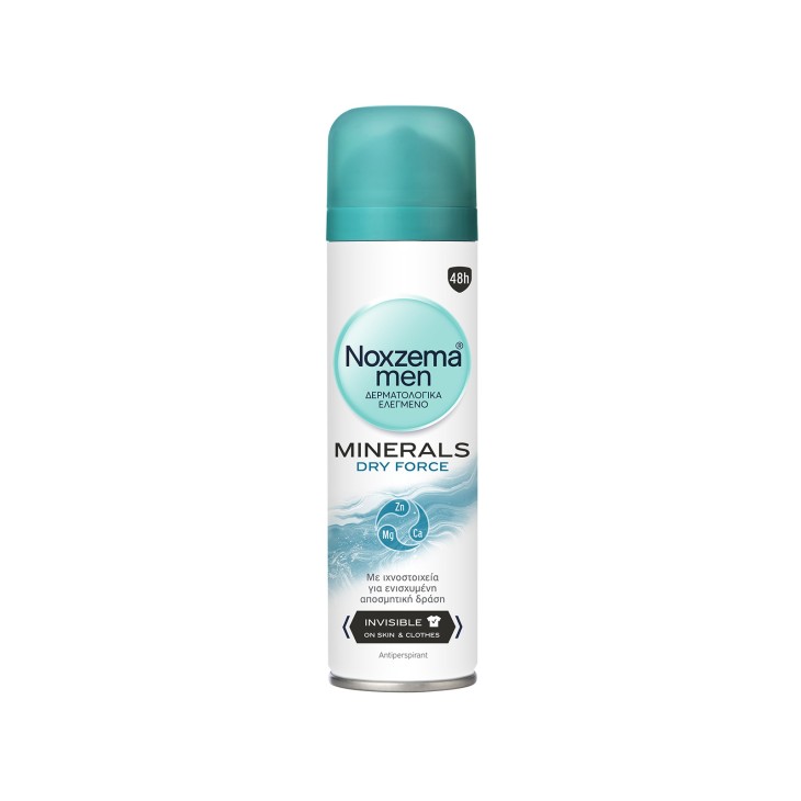 NOXZEMA BODY SPRAY 150ml MINERALS DRY FORCE