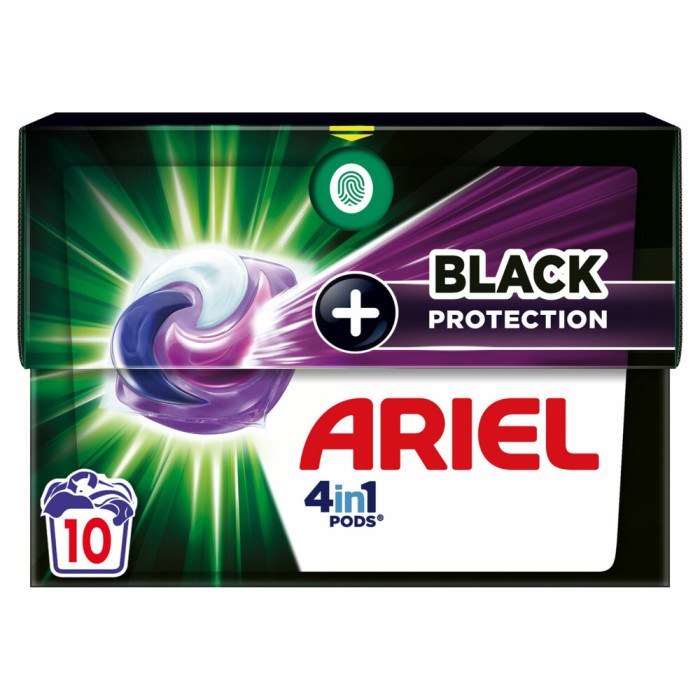 ARIEL PODS 10 4 IN 1 BLACK PROTECTION