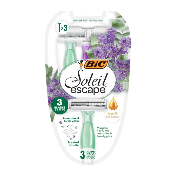 BIC ΞΥΡΑΦΑΚΙΑ MISS SOLEIL 3 ESCAPE 3τεμ.