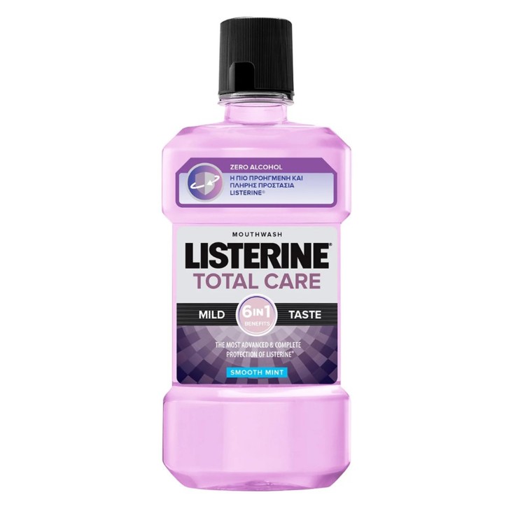 LISTERINE ΣΤΟΜΑΤΙΚΟ ΔΙΑΛΥΜΑ 500ml TOTAL CARE MILD TASTE