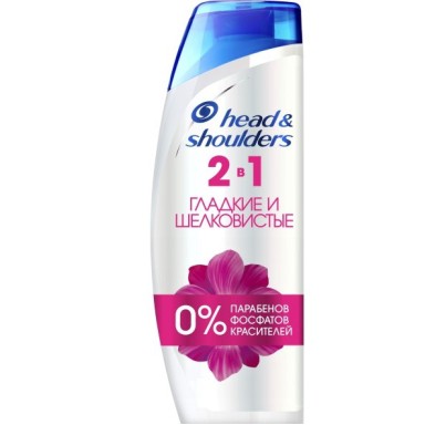HEAD&SHOULDERS SHAMPOO 400ML SILK 2 IN 1