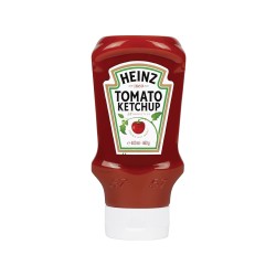 HEINZ KETCHUP CLASSIC 460GR TOP DOWN