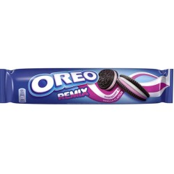 OREO BISCUITS 157gr REMIX RASPBERRY & VANILLA FLAVOUR OREO BISCUITS 157gr REMIX RASPBERRY & VANILLA FLAVOUR