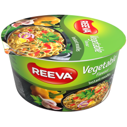REEVA INSTANT NOODLES 75GR VEGETABLE FLAVOUR (ΣΕ ΜΠΩΛ ΣΕΡΒΙΡΙΣΜΑΤΟΣ)