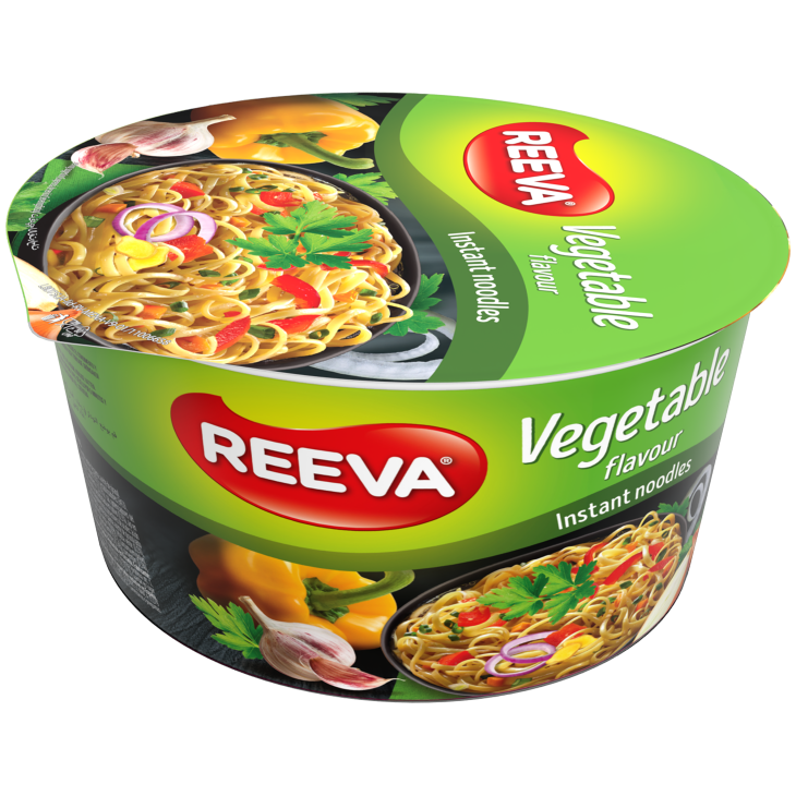 REEVA INSTANT NOODLES 75GR VEGETABLE FLAVOUR (ΣΕ ΜΠΩΛ ΣΕΡΒΙΡΙΣΜΑΤΟΣ)