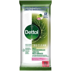 DETTOL ΥΓΡΑ ΜΑΝΤΗΛΑΚΙΑ 48TEM ΑΝΤΙΒΑΚΤΗΡΙΔΙΑΚΑ ΠΡΑΣΣΙΝΟ ΜΗΛΟ