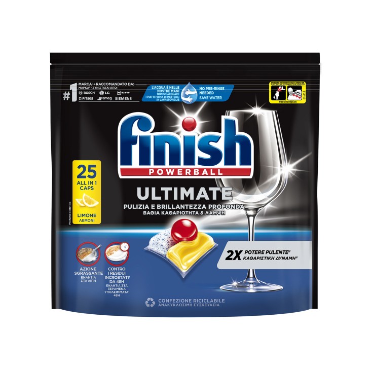 FINISH ΤΑΜΠΛΕΤΕΣ 25 POWERBALL ULTIMATE LEMON