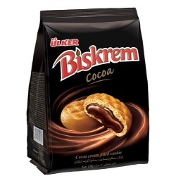 ULKER BISKREM COCOA ΜΠΙΣΚΟΤΟ ΜΕ ΓΕΜΙΣΗ ΚΡΕΜΑ ΚΑΚΑΟ 150gr