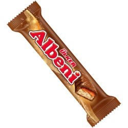 ULKER ALBENI ΜΠΑΡΑ ΣΟΚΟΛΑΤΑΣ ΓΑΛΑΚΤΟΣ ΜΕ ΚΑΡΑΜΕΛΑ ΚΑΙ ΜΠΙΣΚΟΤΟ 31gr