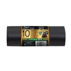 TANI ΜΑΥΡΕΣ ΣΑΚΟΥΛΕΣ ΑΠΟΡΡΙΜΜΑΤΩΝ ΜΕ ΚΟΡΔΟΝΙ 52Χ75cm