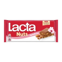 LACTA ΣΟΚΟΛΑΤΑ NUTS ΑΜΥΓΔΑΛΟ 85gr