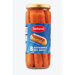 SALLAND HOT DOGS 8TMX 520GR
