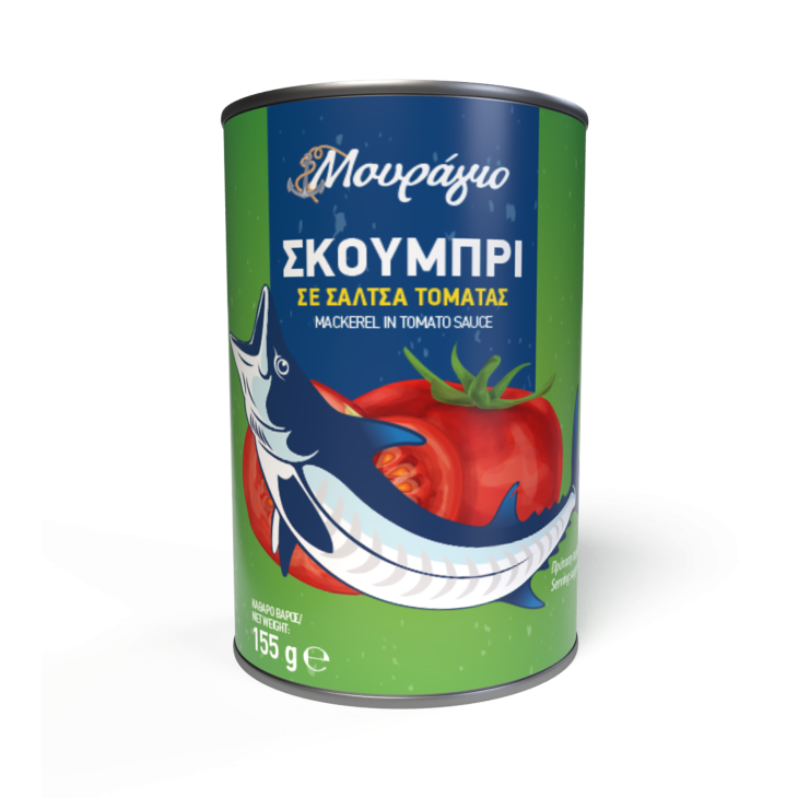 ΜΟΥΡΑΓΙΟ ΣΚΟΥΜΠΡΙ ΣΕ ΣΑΛΤΣΑ ΤΟΜΑΤΑΣ 155gr