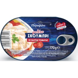 ΠΥΡΟΦΑΝΙ ΣΚΟΥΜΠΡΙ ΣΕ ΣΑΛΤΣΑ ΤΟΜΑΤΑΣ 170gr