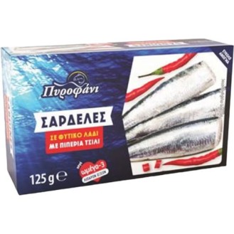 ΠΥΡΟΦΑΝΙ ΣΑΡΔΕΛΕΣ ΣΕ ΣΑΛΤΣΑ ΤΟΜΑΤΑΣ 125gr