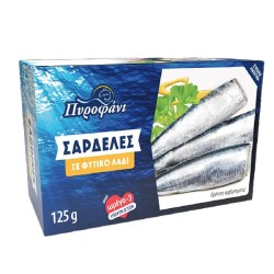 ΠΥΡΟΦΑΝΙ ΣΑΡΔΕΛΕΣ ΣΕ ΗΛΙΕΛΑΙΟ 125gr