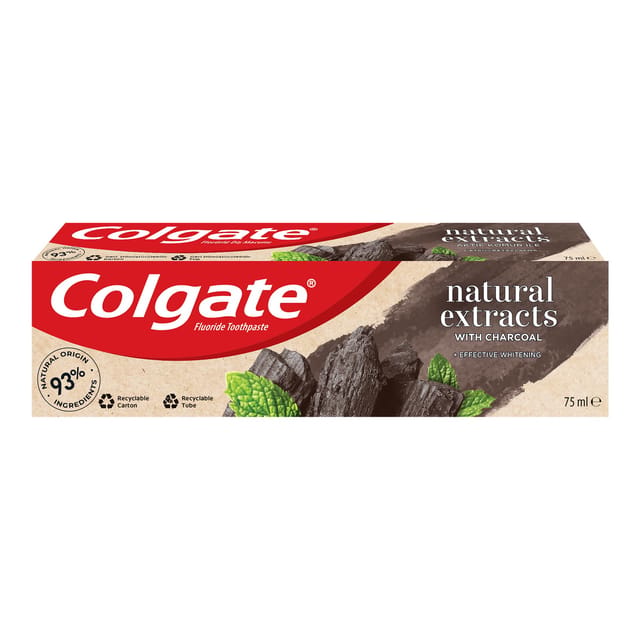 COLGATE ΟΔΟΝΤΟΚΡΕΜΑ 75ml NATURAL EXTRACTS CHARCOAL AND MINT COLGATE ΟΔΟΝΤΟΚΡΕΜΑ 75ml NATURAL EXTRACTS CHARCOAL AND MINT