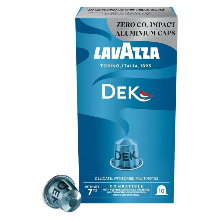 LAVAZZA 10 ΚΑΨΟΥΛΕΣ ΚΑΦΕ 58GR DECAF EASY DAY (7/13 INTENSITY)