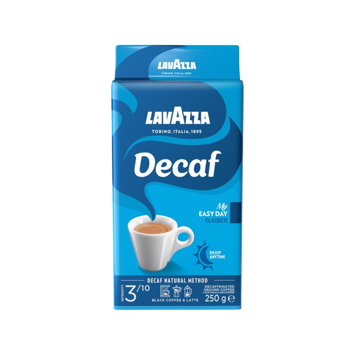 LAVAZZA ΚΑΦΕΣ 250GR DECAF EASY DAY (3/10 INTENSITY)