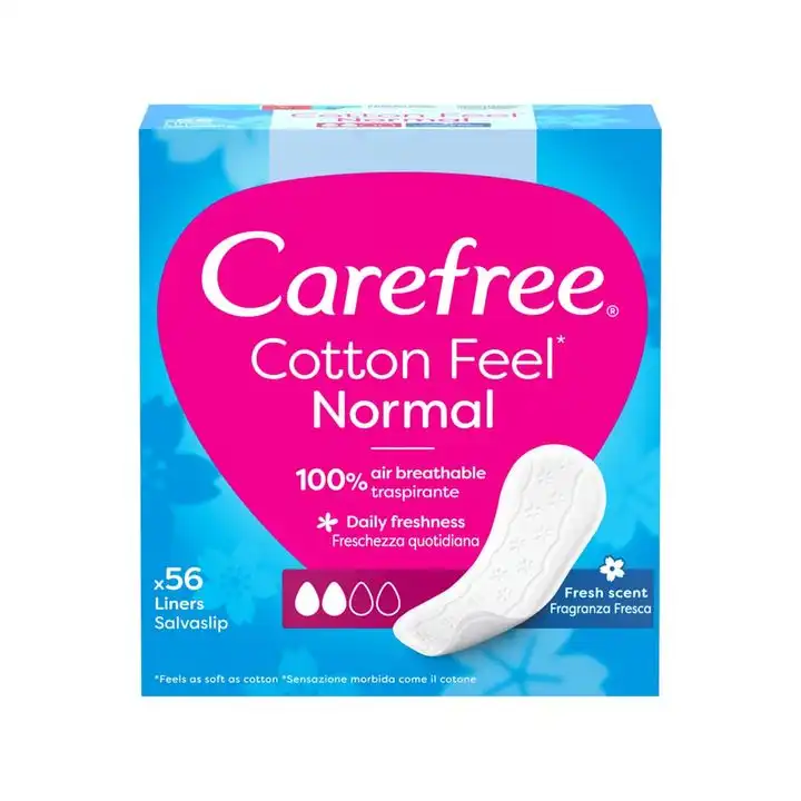 CAREFREE COTTON FEEL FRESH SENSE FLEXIFORM 56 ΣΕΡΒ/ΑΚΙΑ