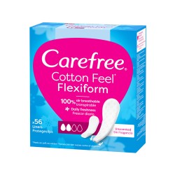 CAREFREE COTTON FEEL ΛΕΥΚΟ 56 ΣΕΡΒ/ΑΚΙΑ