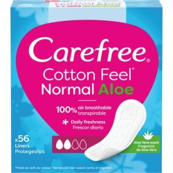 CAREFREE COTTON FEEL ALOE 56 ΣΕΡΒ/ΑΚΙΑ