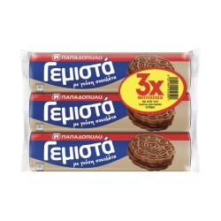 ΠΑΠΑΔΟΠΟΥΛΟΥ ΓΕΜΙΣΤΑ ΜΠΙΣΚΟΤΑ 200GR ΜΕ ΓΕΥΣΗ ΣΟΚΟΛΑΤΑ TRIPLE PACK